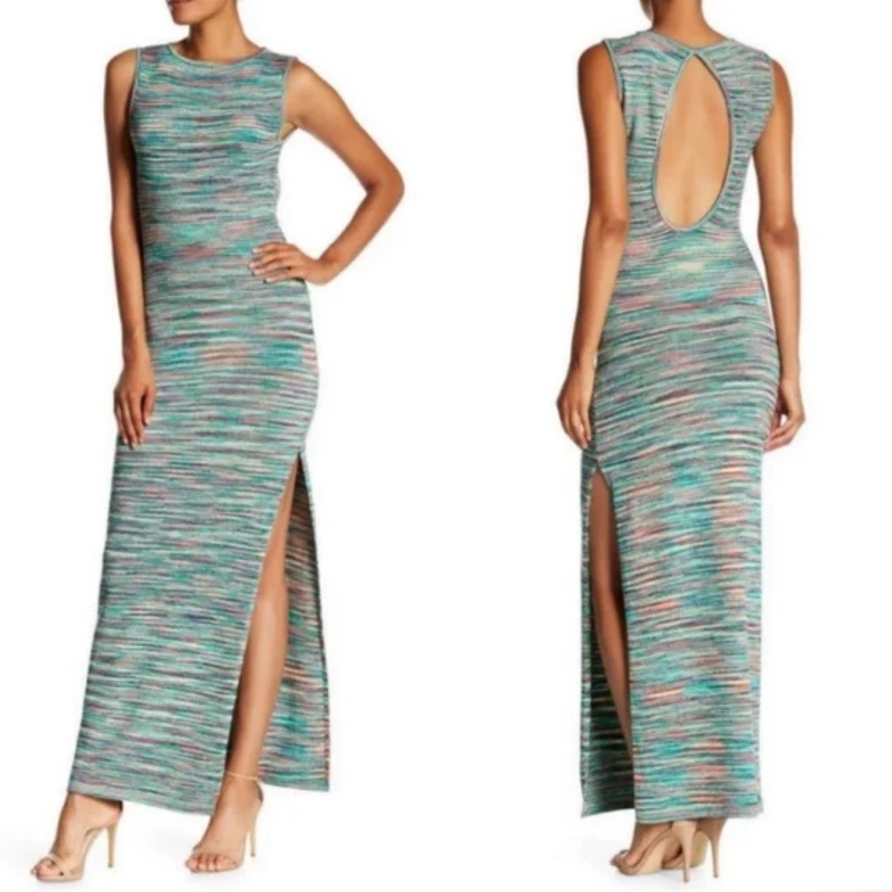 Stunning sweater knit maxi dress by Vertigo size medium